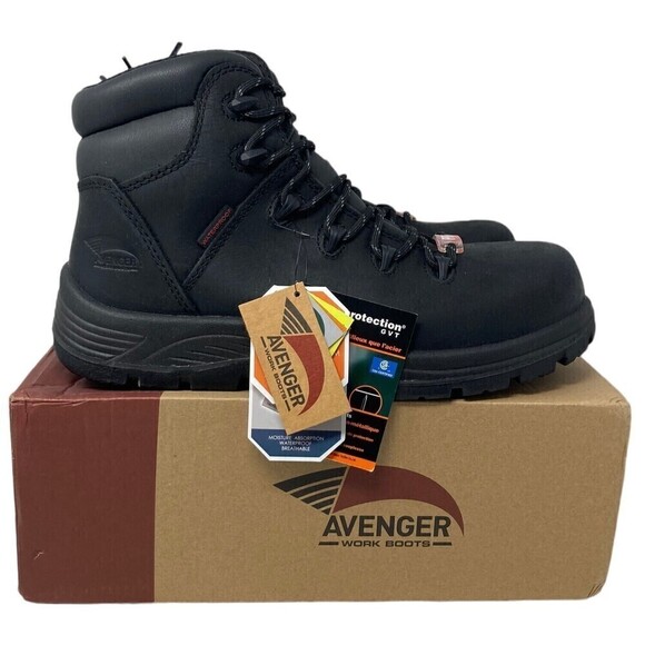 Avenger Mens Work Boot Composite Toe Puncture-Resistant Waterproof 9M NEW NIB main image 9